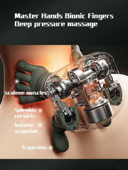 Deep Tissue Neck & Back Massager – Ultimate Pain Relief & Relaxation | مدلك الرقبة والظهر العميق – استرخاء فوري وتخفيف لآلام العضلات